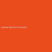 Leichter Marmor-Computer